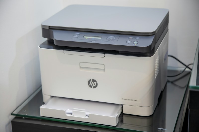 Multifunction office laser printer